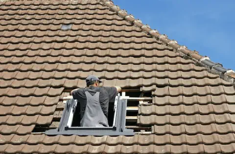 Pose de velux - Beauvoir